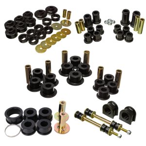 Chevrolet Silverado C1500 Suspension Bushing Kit - Energy Suspension - Hyper-Flex System - Black - `07-`13